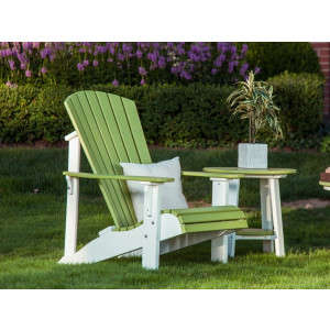 Deluxe Adirondack Chair in Recycled Plastic (Poly)