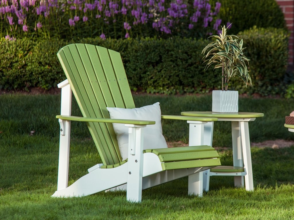 Deluxe Adirondack Chair in Recycled Plastic (Poly)